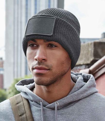 Beechfield Removable Patch Thinsulate� Beanie - GPH - ONE